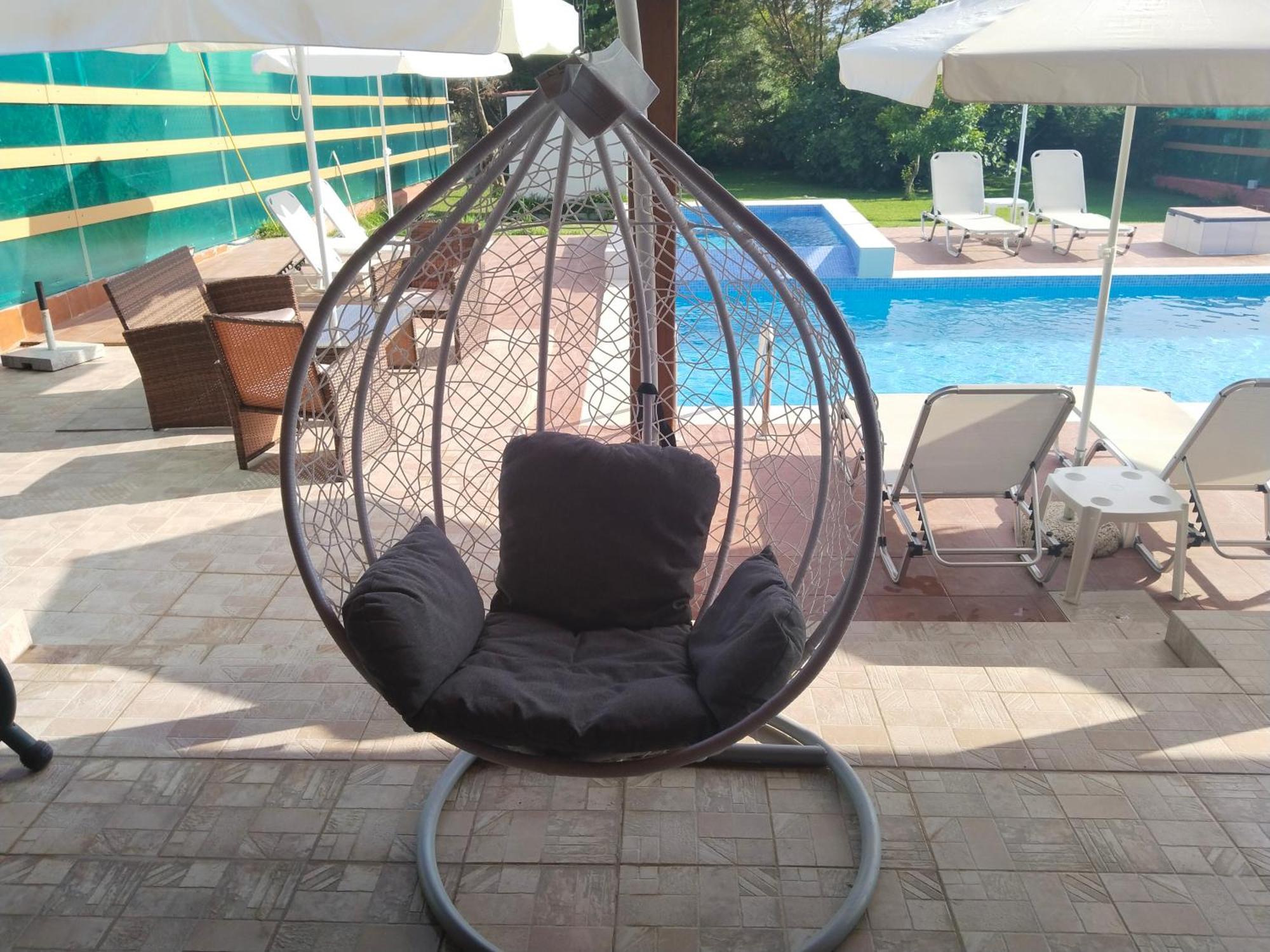 Maria Lemoni Swimming Pool Apartment Nea Skioni Luaran gambar